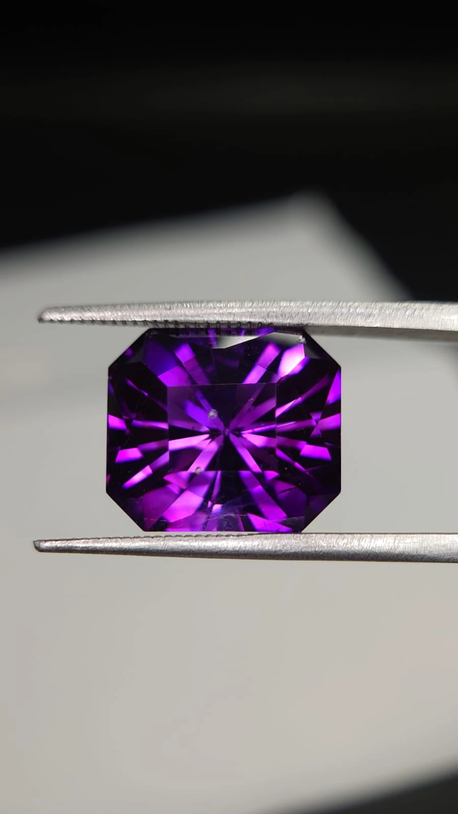 8.9ct Siberian Type Amethyst From Nigeria — view 6